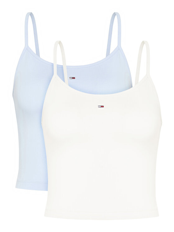 Tommy Jeans Tommy Jeans Komplet topov﻿ Essential DW0DW18148 Pisana Regular Fit