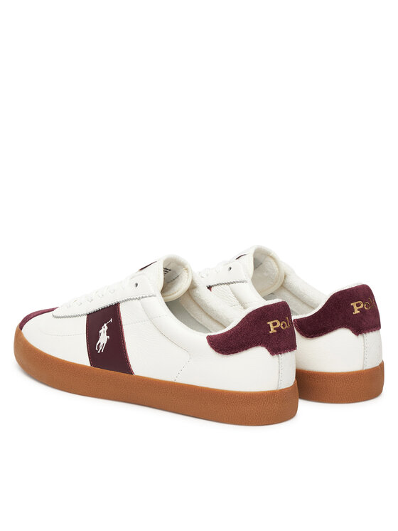 Polo Ralph Lauren Снікерcи Polo Ralph Lauren Court Vlc Pp 816974111001 Білий