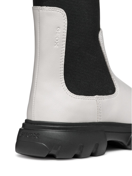 Geox Zimski škornji Geox J Junette Girl J46HVC 0BCNH C1M9B M Écru