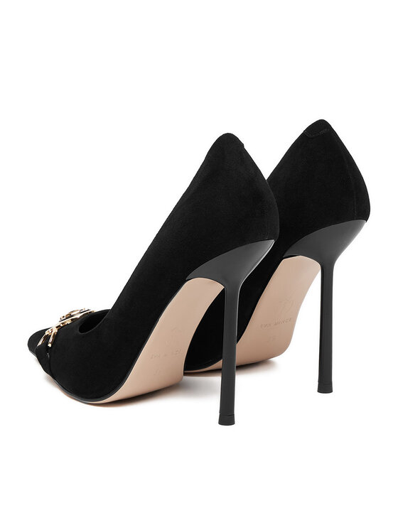 Eva Minge Pantofi cu toc subțire Eva Minge EO-LILA-1677-13-3S Negru