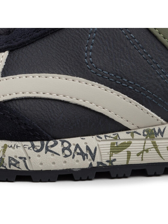 Geox Sneakersy Geox J Alben B. A 929EA 0ME22 CF4A3 S Tmavomodrá