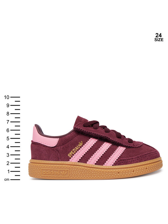 adidas Sneakersy adidas Handball Spezial Comfort Closure Elastic Lace KK5037 Bordowy