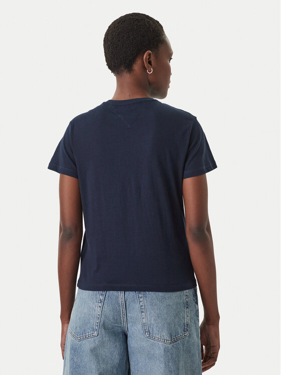 Tommy Jeans Tommy Jeans Camiseta DW0DW22277 Azul marino Regular Fit