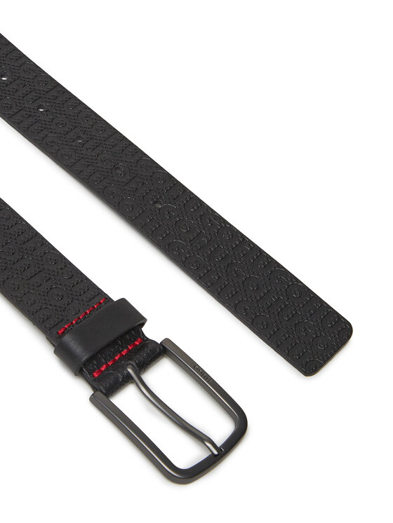 HUGO Pánský pásek HUGO 50548364 Černá