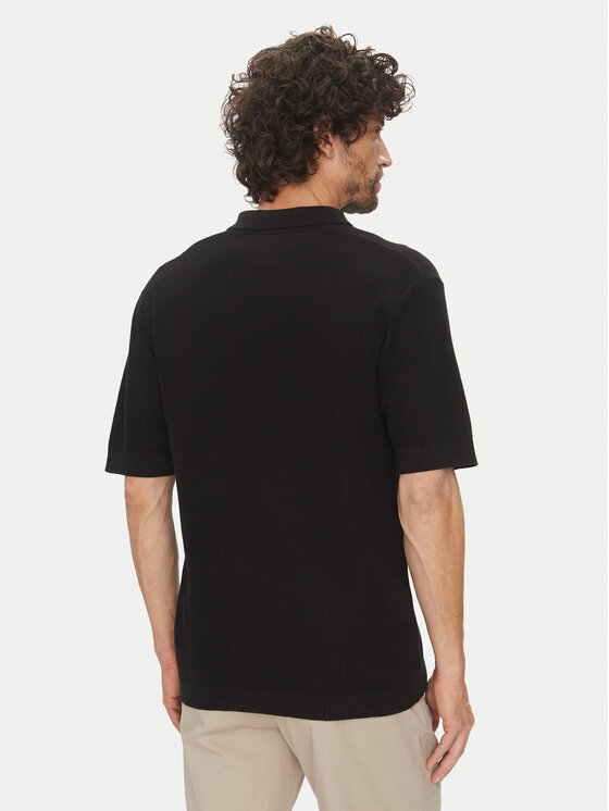 Only & Sons Only & Sons Pólóing Tony 22033571 Fekete Regular Fit