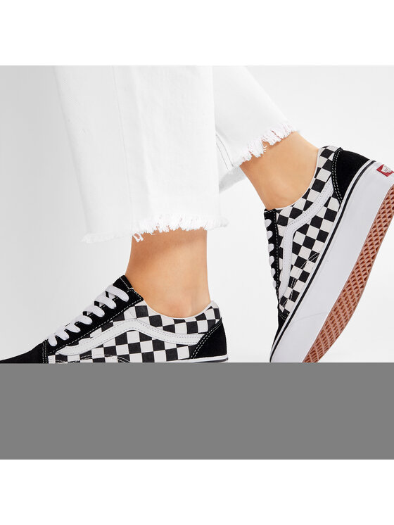 Vans Гуменки Vans Old Skool Platfor VN0A3B3UHRK1 Черен