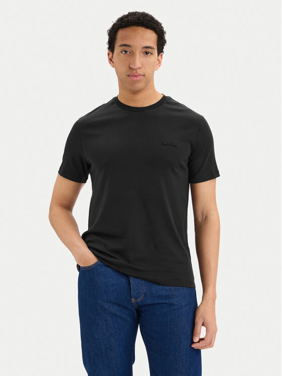Calvin Klein Calvin Klein Camiseta LV04LG222G Negro Slim Fit
