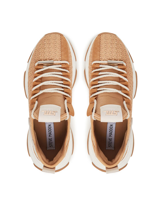 Steve Madden Sneakersy Steve Madden Mileage SM11003785 Hnedá
