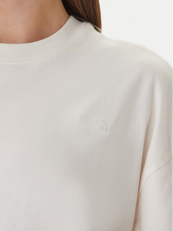 The North Face The North Face Camiseta Essential Simple Dome NF0A8EVX Beis Loose Fit