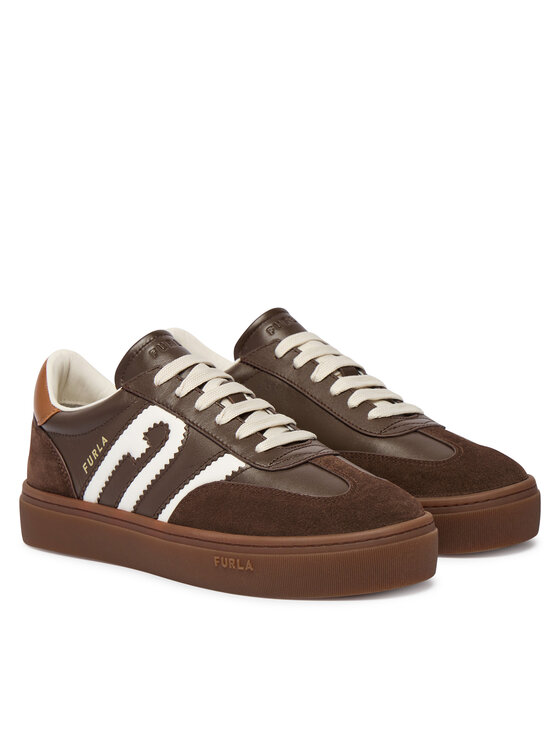 Furla Sneakers Furla Allegra Lace-Up YM52ALG BX4690 BD 5297S Dunkelbraun