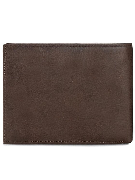 Tommy Hilfiger Πορτοφόλι Tommy Hilfiger Johnson Cc Flap And Coin Pocket AM0AM00660/82566 Καφέ