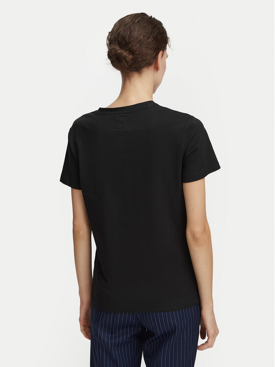 Beverly Hills Polo Club Beverly Hills Polo Club Camiseta P-SS26W-TS516518 Negro Regular Fit