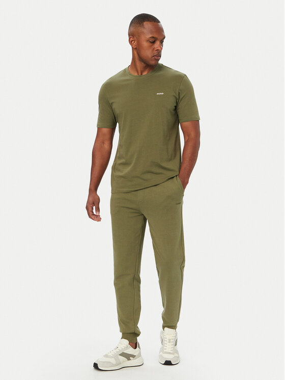 HUGO HUGO Camiseta Dero222 50466158 Verde Regular Fit