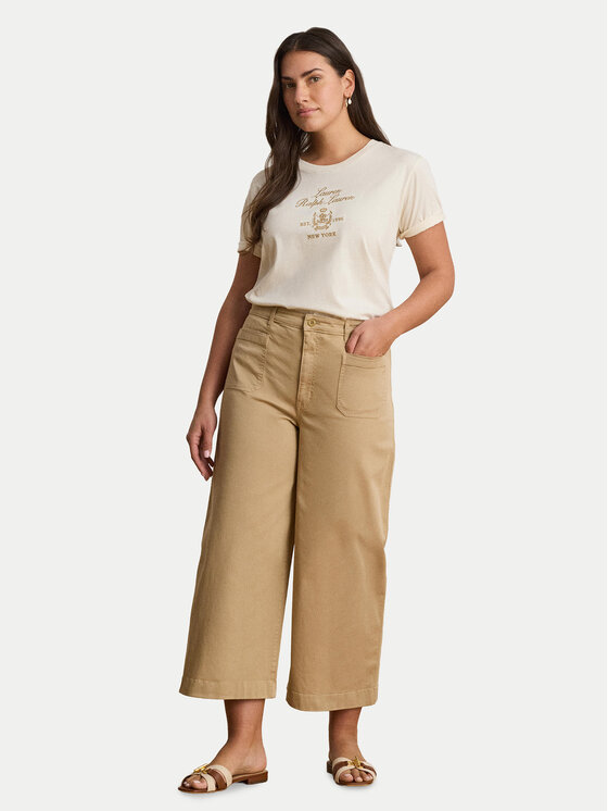 LAUREN RALPH LAUREN LAUREN RALPH LAUREN Camiseta 200P13943002 Crema Regular Fit