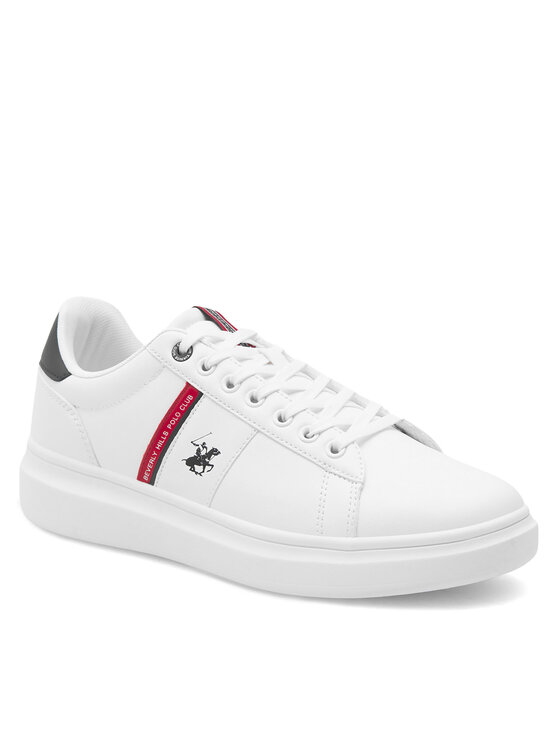 Beverly Hills Polo Club Снікерcи Beverly Hills Polo Club M-23MC1008 Білий