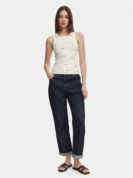 Vero Moda Vero Moda Top Naja 10341964 Blanco Slim Fit