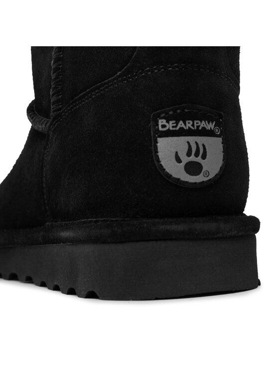 Bearpaw Snehule Bearpaw Shorty 2860W Čierna