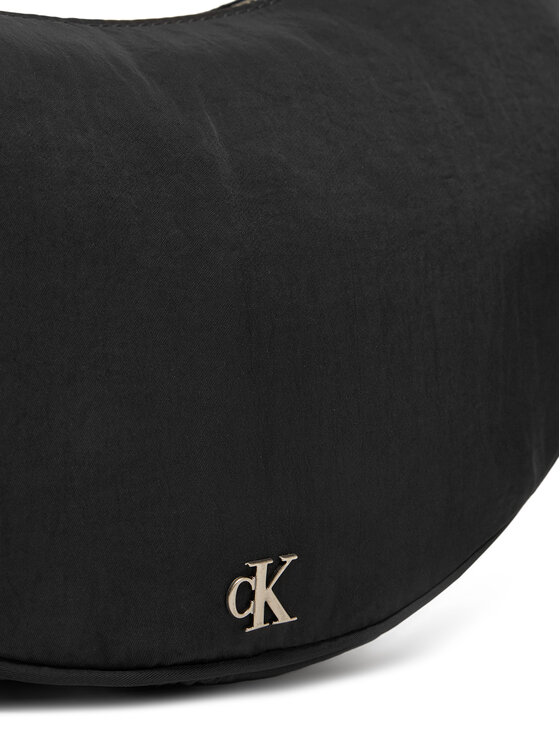 Calvin Klein Jeans Kabelka Calvin Klein Jeans Luna Nylon Sling Bag LV04K3095G Čierna