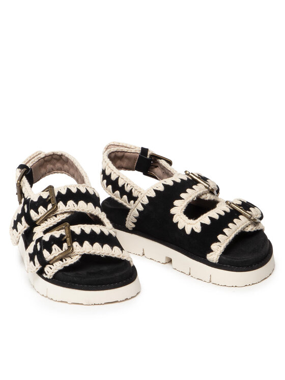 Mou Basutės Mou New # 02-With Buckles SW461003A Juoda