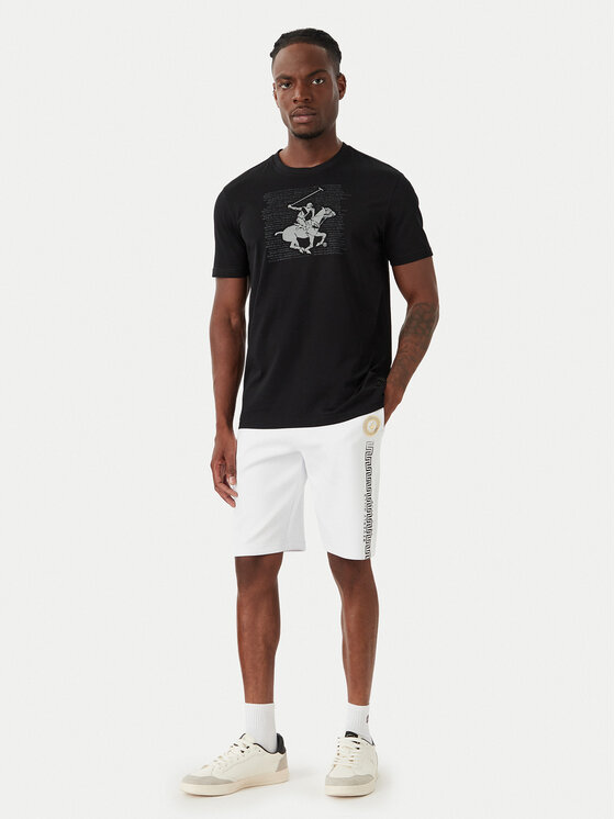 Beverly Hills Polo Club Beverly Hills Polo Club Футболка M1623-HR Чорний Regular Fit