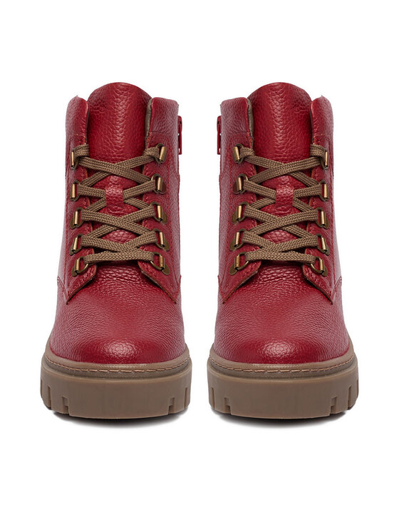 Go Soft Botines planos Go Soft CEO-WI23-TAIDA-02 Rojo