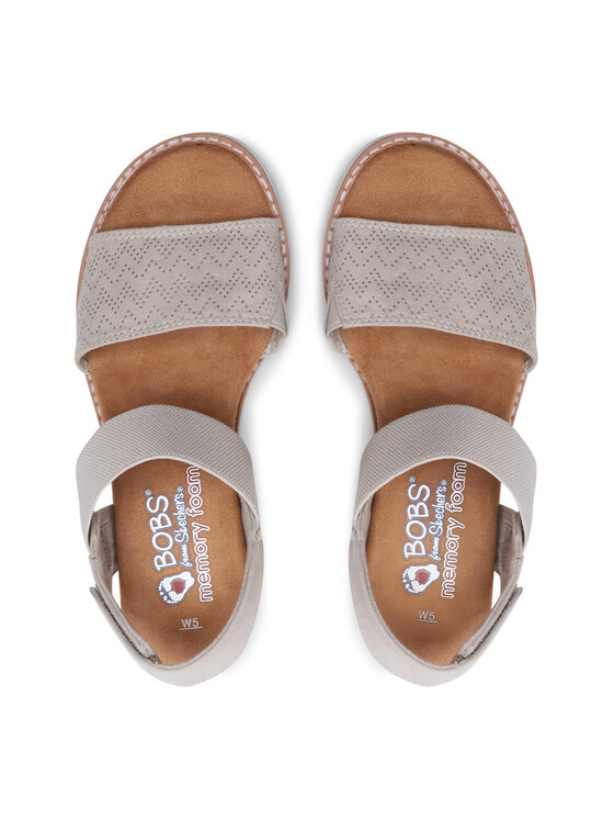 Skechers Босоніжки Skechers BOBS Desert Kiss 31440/OFWT Бежевий