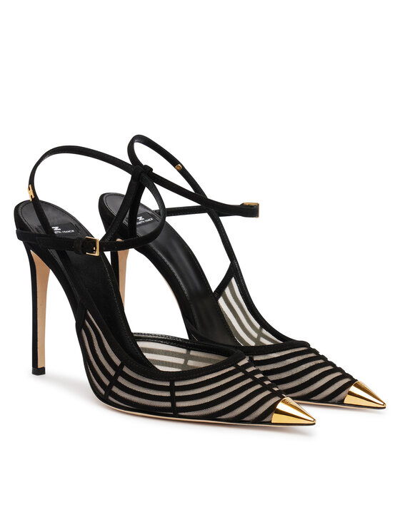 Elisabetta Franchi Туфлі на шпильці Elisabetta Franchi SA-01L-62E2-V740 Чорний