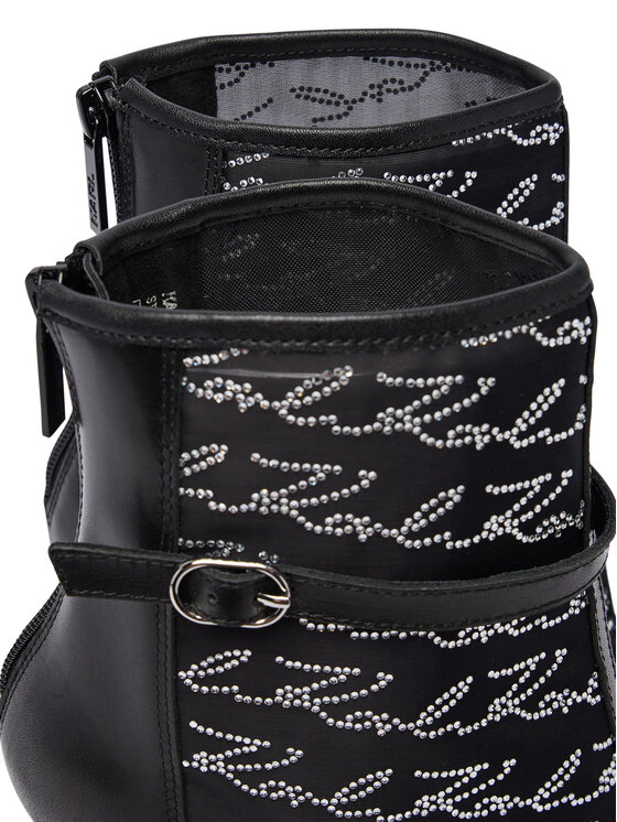 KARL LAGERFELD Ботильйони KARL LAGERFELD Sarabande KL30976 Чорний