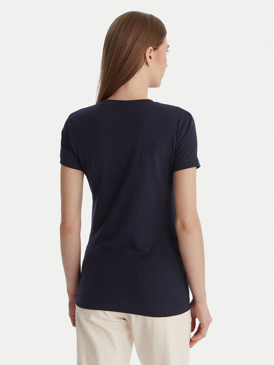 Guess Guess Футболка W2YI44 J1314 Cиній Regular Fit