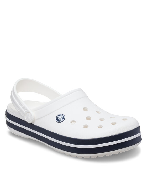 Crocs Шльопанці Crocs Crocband Clog K 207006 Білий