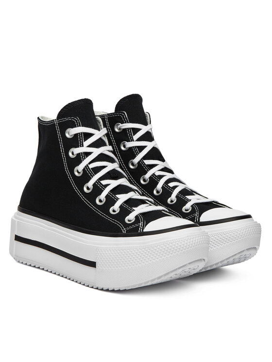 Converse Кеди Converse Chuck Taylor All Star Lift Double Stack A12975C Чорний