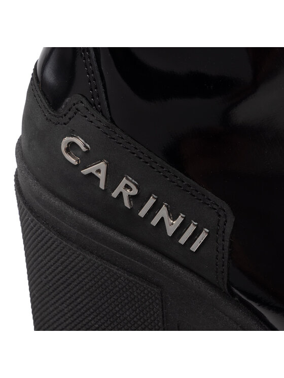 Carinii Botines planos Carinii B8230 Negro