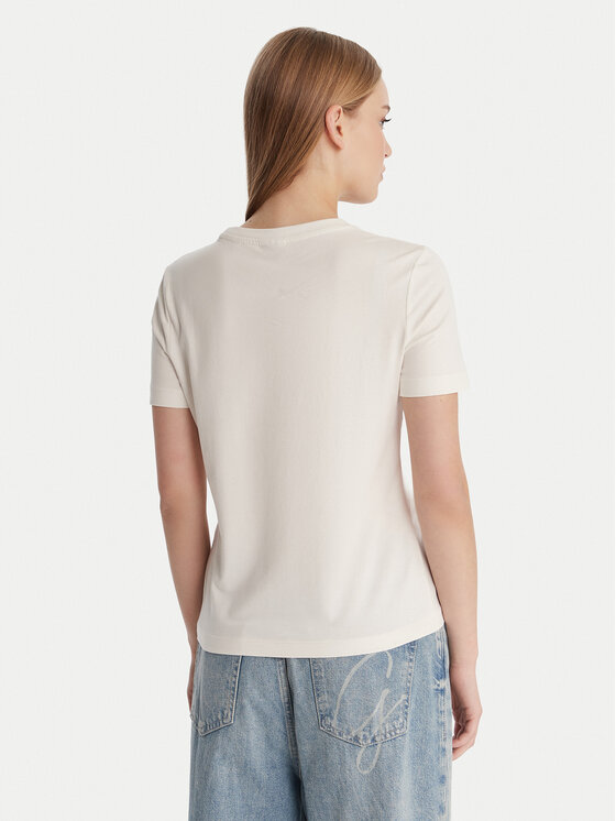 Guess Guess Camiseta V6RI15 J1314 Blanco Regular Fit