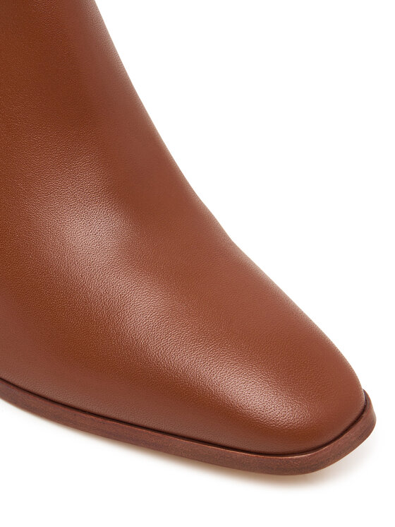 LAUREN RALPH LAUREN Členková obuv LAUREN RALPH LAUREN Rlyn Bte Hl Bo Bte 802P15661001 Hnedá