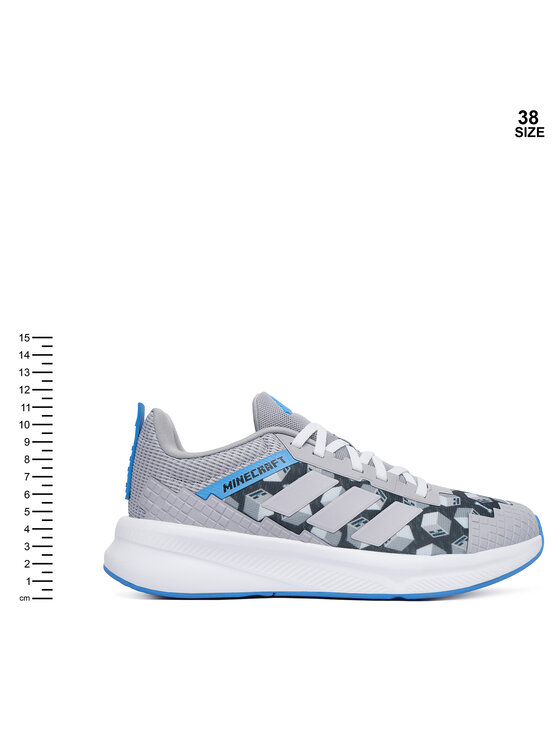 adidas Снікерcи adidas Minecraft Fortarun 4.0 JR1933 Сірий