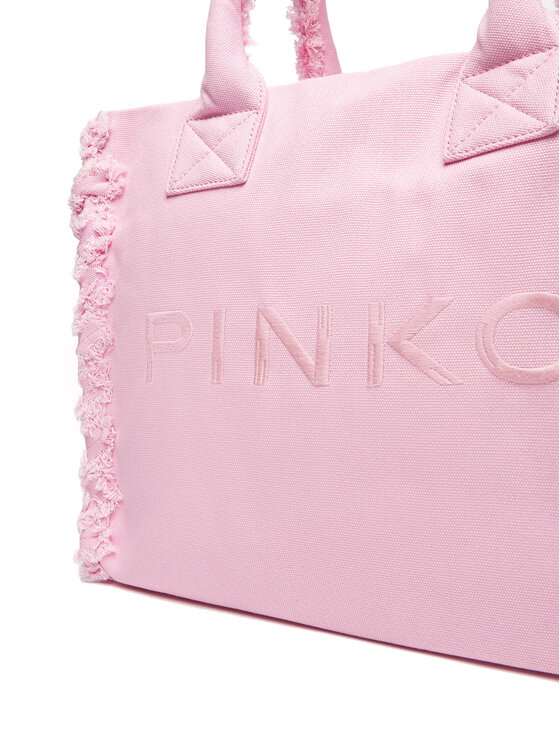 PINKO Kabelka PINKO Beach Shopping PE 25 PLTT 100782 A1WQ Růžová