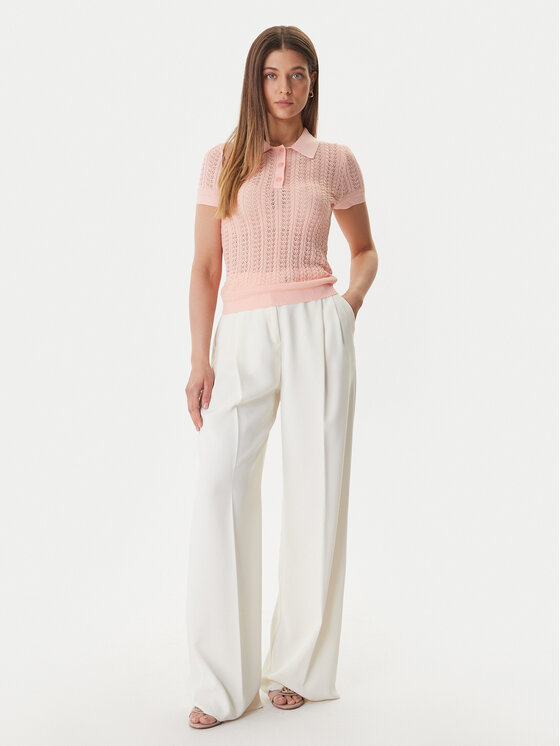 Guess Guess Поло W6GR25 Z0672 Оранжевий Regular Fit