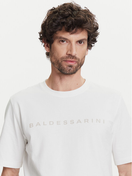 Baldessarini Baldessarini Majica B4 20082.5293 Bela Regular Fit