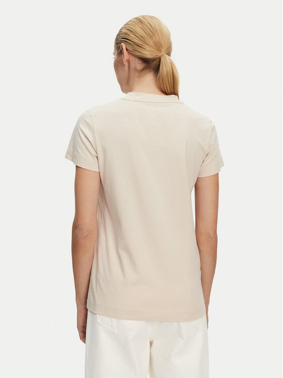 PINKO PINKO T-shirt Start 101752 A2CT Beige Regular Fit