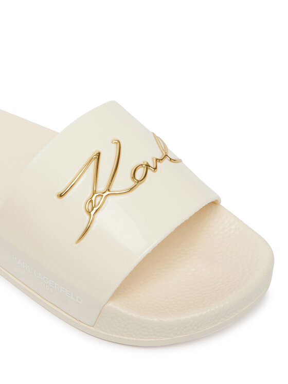 KARL LAGERFELD Παντόφλες KARL LAGERFELD Z31174 M Λευκό