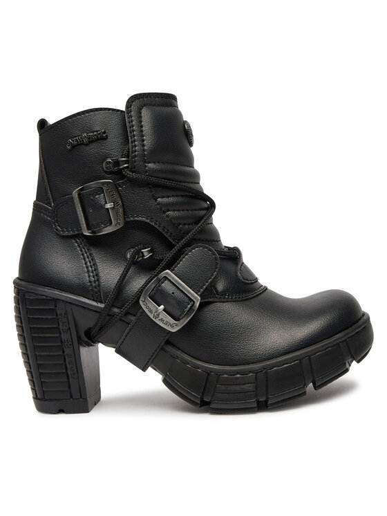 NEW ROCK Черевики NEW ROCK M-TRCASCO004-V2 Чорний