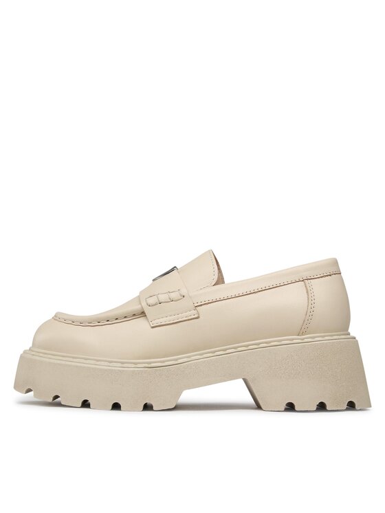 Badura лоуфъри с дебела подметка Badura SCILLA-23SS3511 Бежов