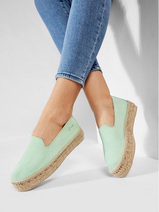 Manebi Espadryle Manebi Slippers D M 3.1 D0 Zielony