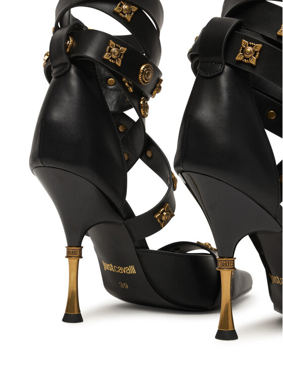 Just Cavalli Augstpapēžu kurpes Just Cavalli 81RA3S43 ZSE94 Melns
