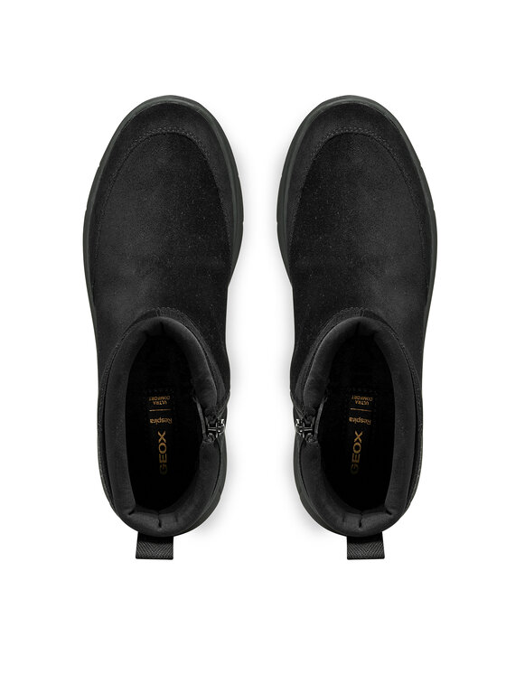 Geox Īsie zābaki Geox D Spherica 4X4 B Abx D6626C 2211 C9999 Melns
