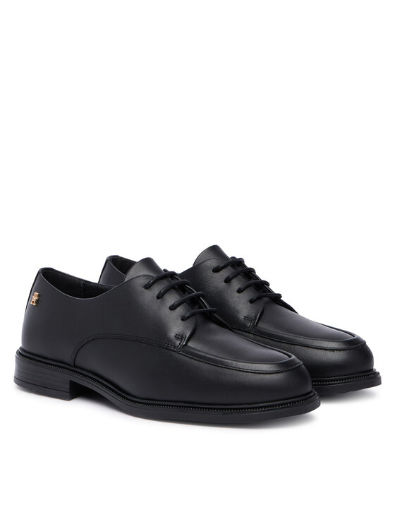 Tommy Hilfiger Oxfords Tommy Hilfiger Classoc Leather Derby FW0FW09487 Nero