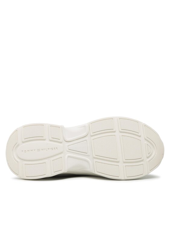 Tommy Hilfiger Sneakers Tommy Hilfiger Elevated Chunky Runner FW0FW06946 Bianco