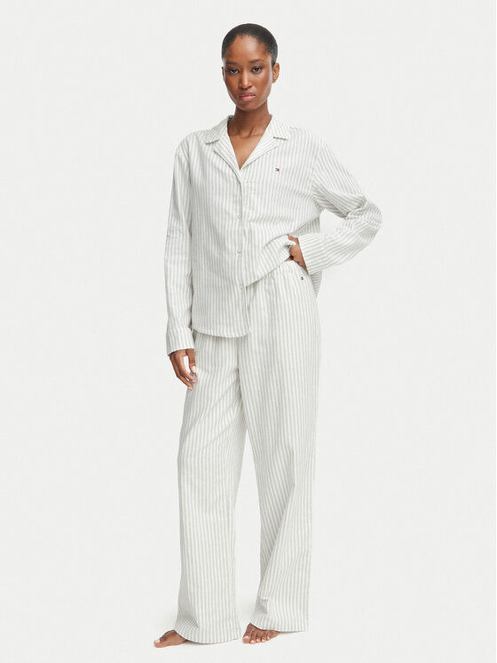 Tommy Hilfiger Tommy Hilfiger Pijama UW0UW06604 Gris Regular Fit