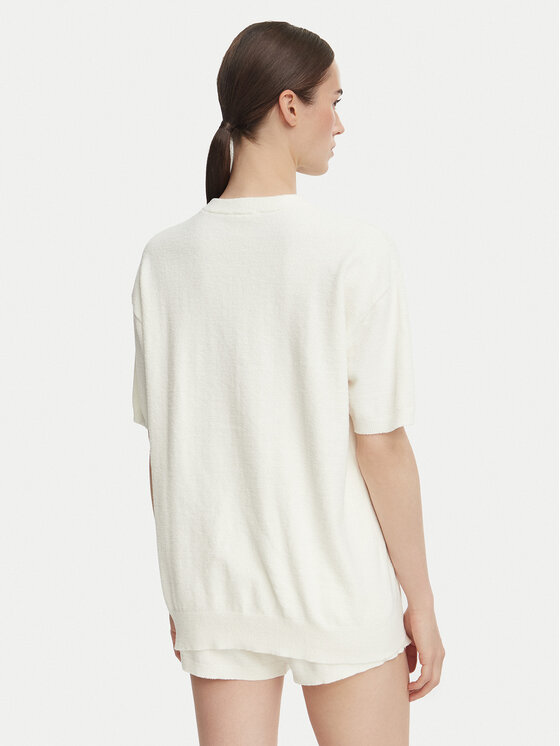 Guess Guess Camiseta O6BR03 Z1145 Crema Regular Fit