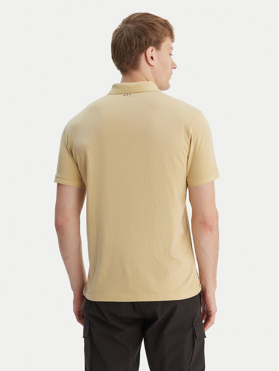 Napapijri Napapijri Polo Elbas NP0A4GB4 Beis Regular Fit